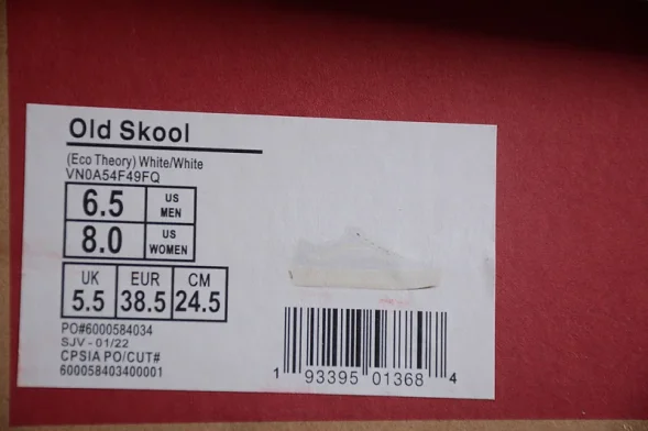 Vans Eco Theory Old Skool Tapered VN0A54F49FQ 