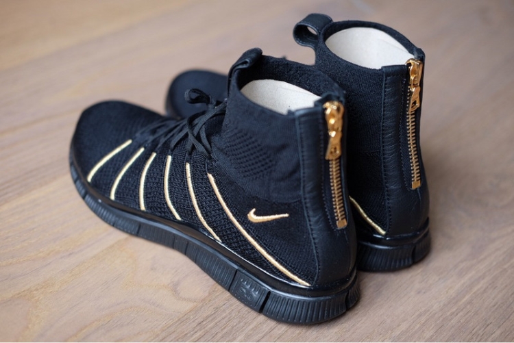 Olivier Rousteing x Nikelab Free Mercurial Flyknit “Black & Metallic Gold”834906-007