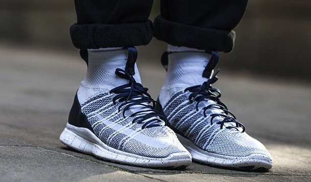 Nikelab Free Mercurial Flyknit “Pure Platinum” 805554-001