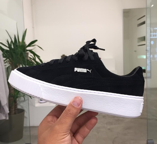 Puma Suede platform