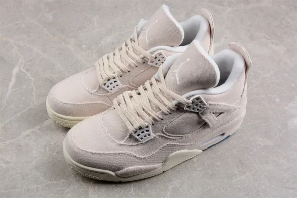 Nike Air Jordan 4 Retro Canvas DQ4909-100 