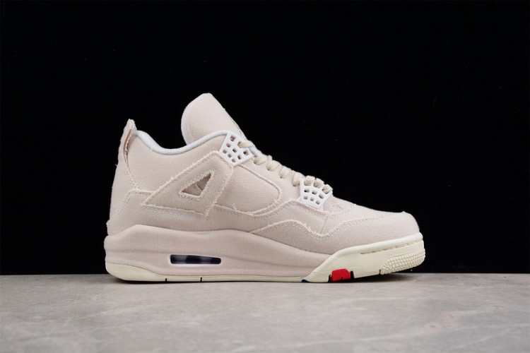  Nike Air Jordan 4 Retro Canvas DQ4909-100