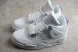  Nike Air Jordan 4 Black Lase 308497-100 