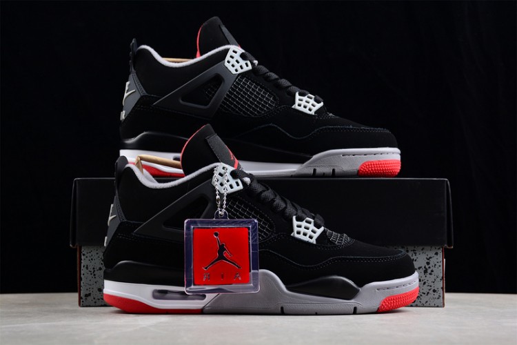  Nike Air Jordan 4 Bred 308497-060