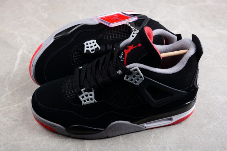  Nike Air Jordan 4 Bred 308497-060