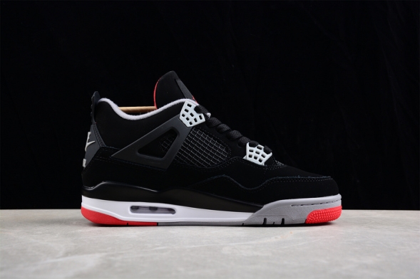  Nike Air Jordan 4 Bred 308497-060 