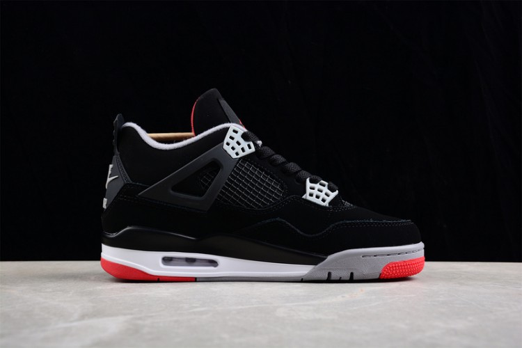  Nike Air Jordan 4 Bred 308497-060