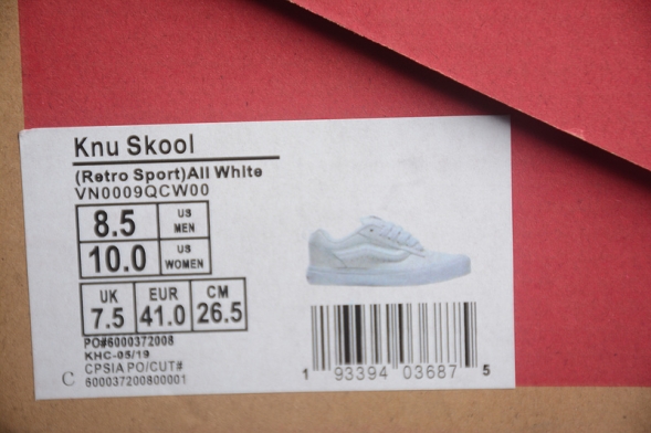 Vans Knu Skool VN0009QCW00 