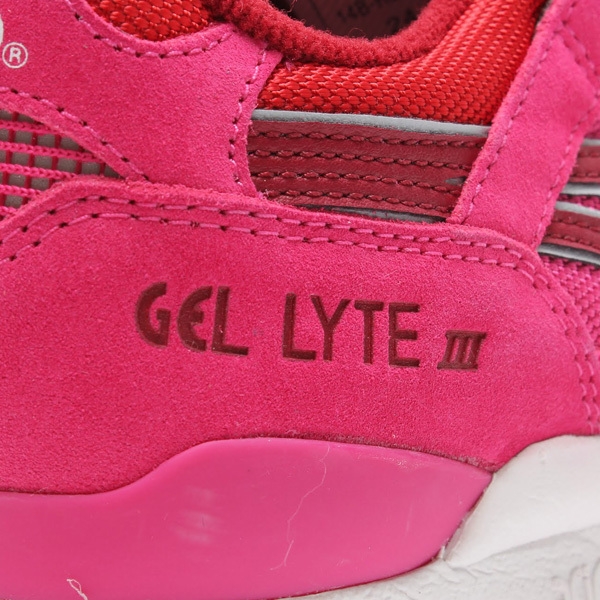 Asics gel lyte iii white pink clearance