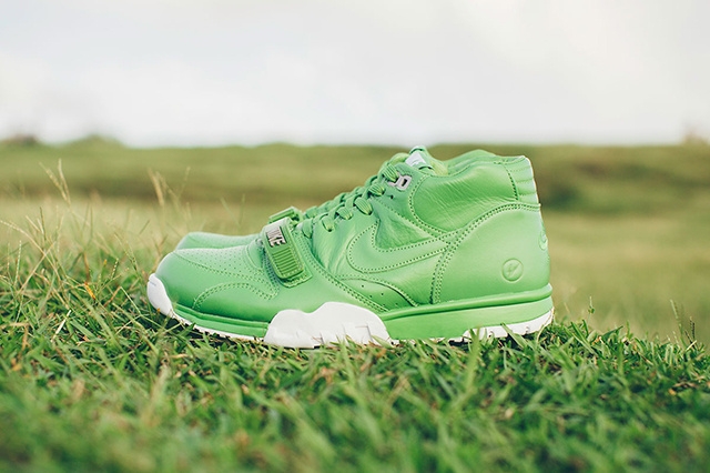 NIKE AIR TRAINER 1 X Fragment Design “Chlorophyll Green” 806942-331