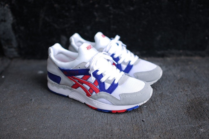 Asics gel lyte v blue red new arrivals