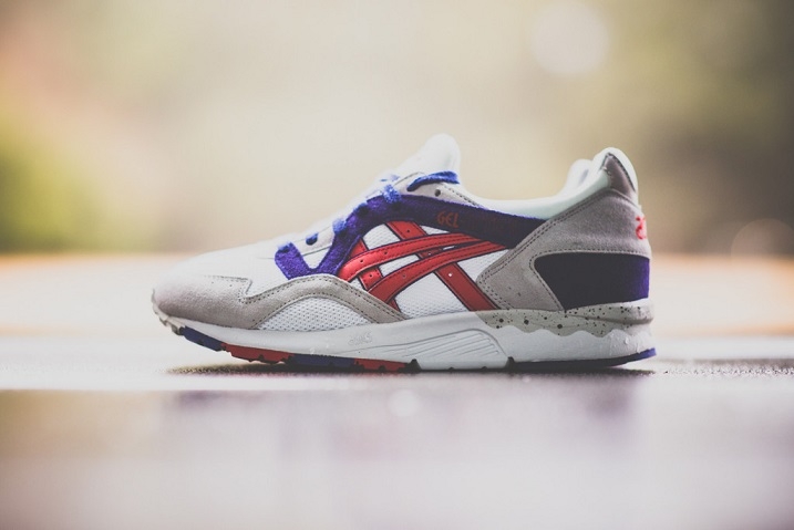 Asics gel lyte v white fiery red new arrivals