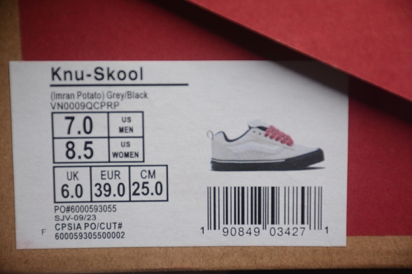 Vans Knu Skool VN0009QCPRP 
