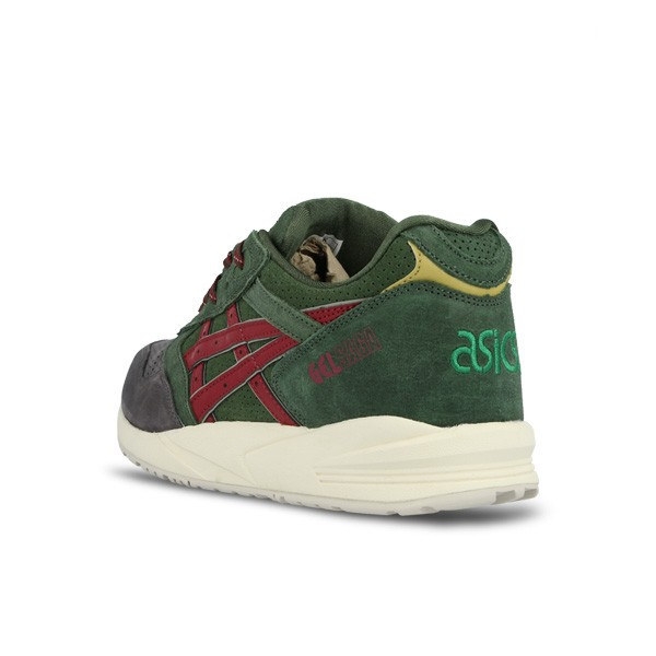 Asics Christmas Pack 2014 Gel Saga dark green / burgundy