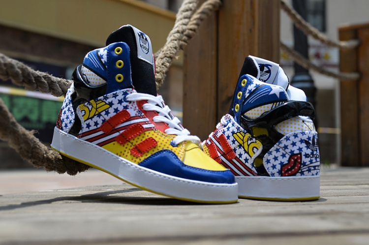 Adidas High Top Skateboarding Shoes 