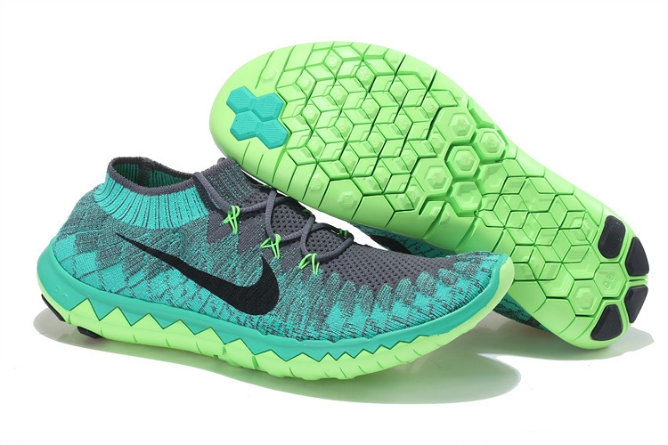 Free flyknit lime green top