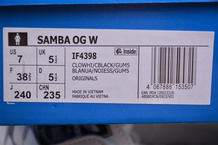  Adidas Samba OG W IF4398