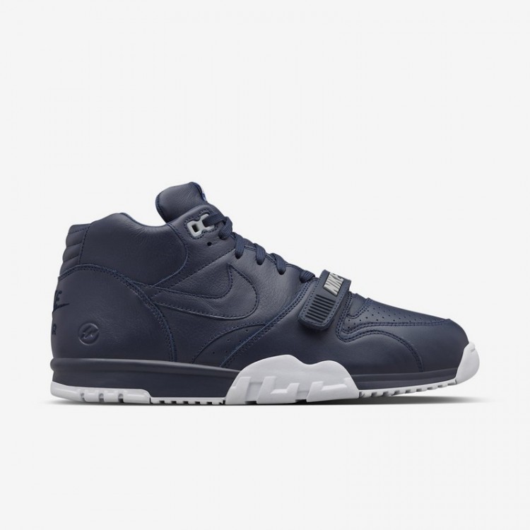 Fragment Design x NikeCourt Air Trainer 1 Mid Premium SP “Obsidian_White-Obsidian” 806942-441