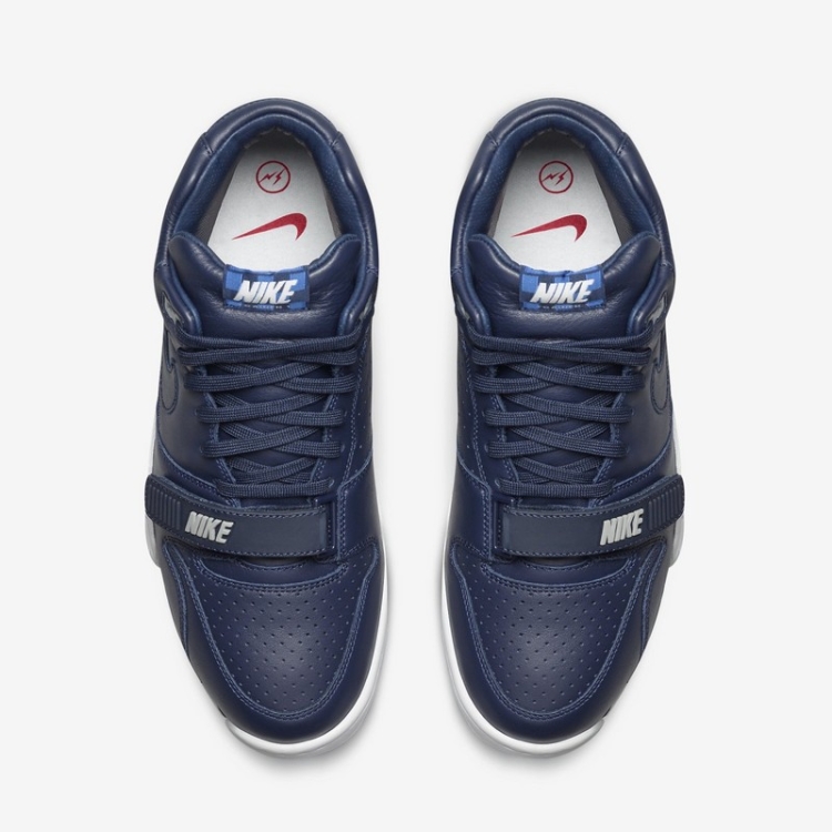 Fragment Design x NikeCourt Air Trainer 1 Mid Premium SP “Obsidian_White-Obsidian” 806942-441