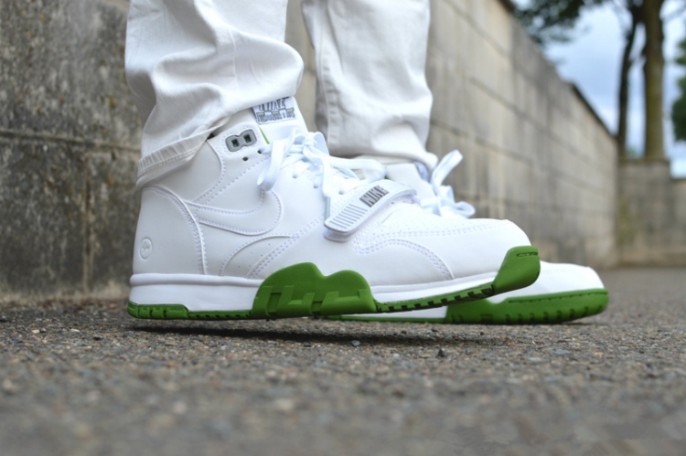 Fragment Design x NikeCourt Air Trainer 1 Mid Premium SP “White Chlorophyll” 806942-113