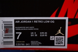 Nike Air Jordan 1 low Mystic Navy CZ0790-041