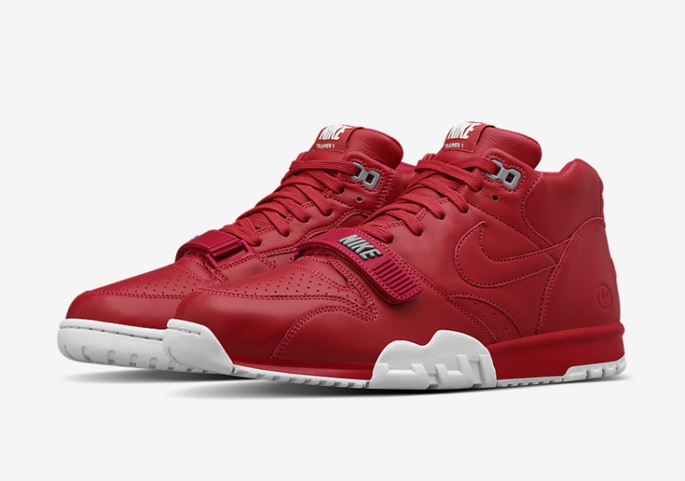 Fragment Design x NikeCourt Air Trainer 1 Mid Premium SP “Gym Red” 806942-661