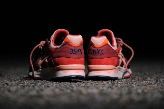 Ronnie Fieg x Asics Gel Lyte V Volcano Red