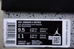 Nike Air Jordan 4 Retro Cool Grey 308497-007