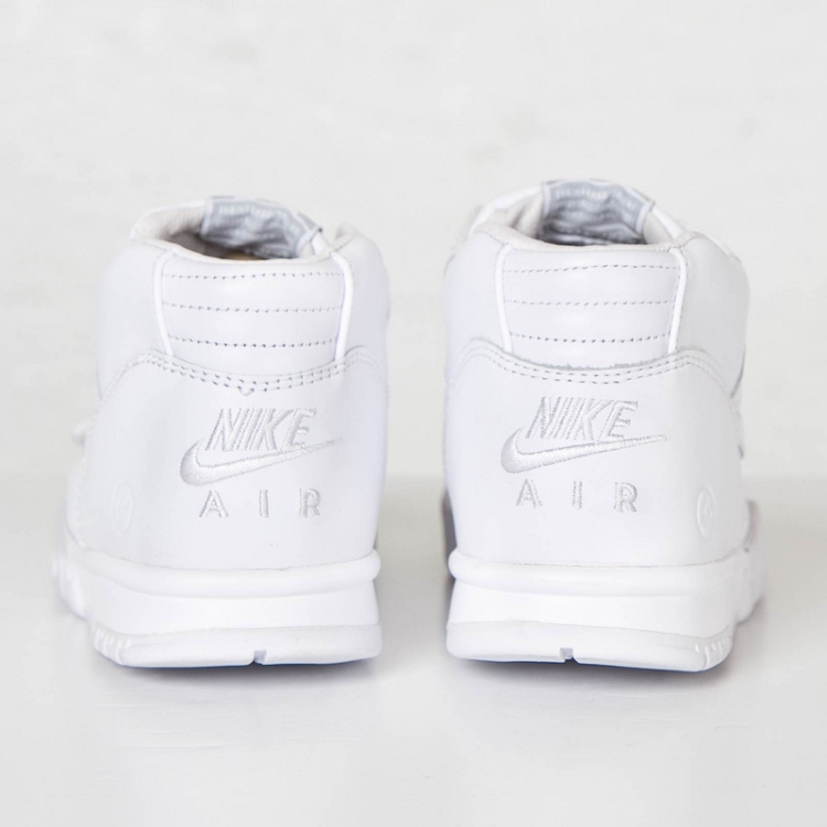 Fragment Design x NikeCourt Air Trainer 1 Mid Premium SP “White_White-Wolf Grey” 806942-110