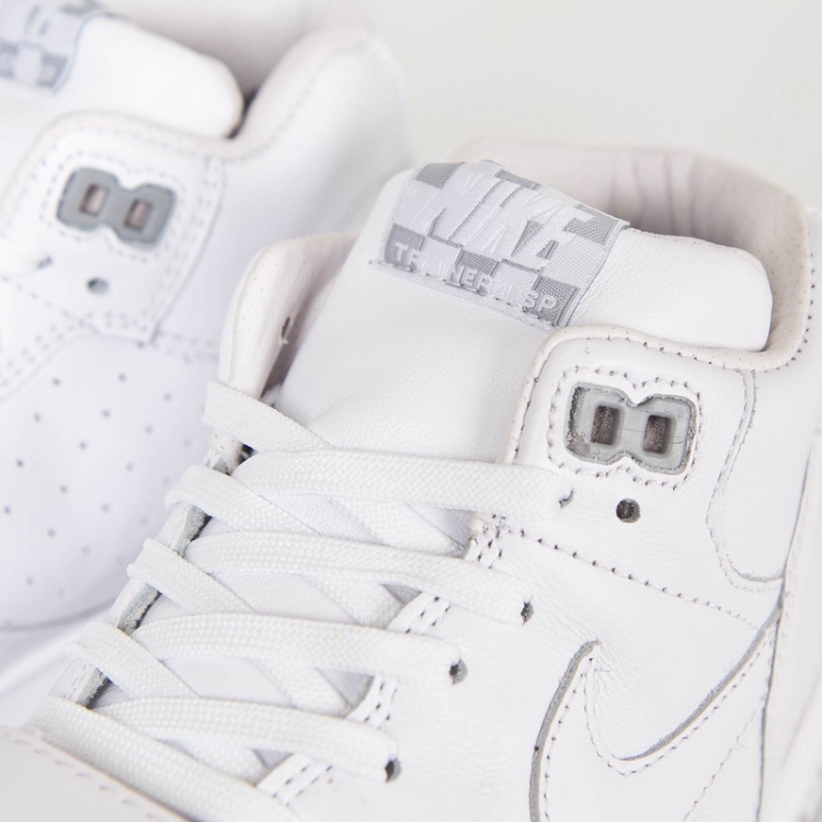 Fragment Design x NikeCourt Air Trainer 1 Mid Premium SP “White_White-Wolf Grey” 806942-110