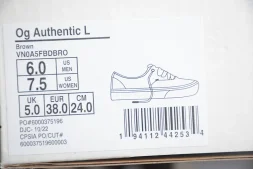 Vans Authentic  VN0A5FBDBRO