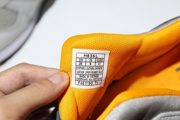 ASICS Gel lyte III gray orange H635L 1190