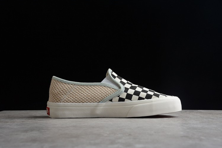 Vans checkerboard slip on og sales