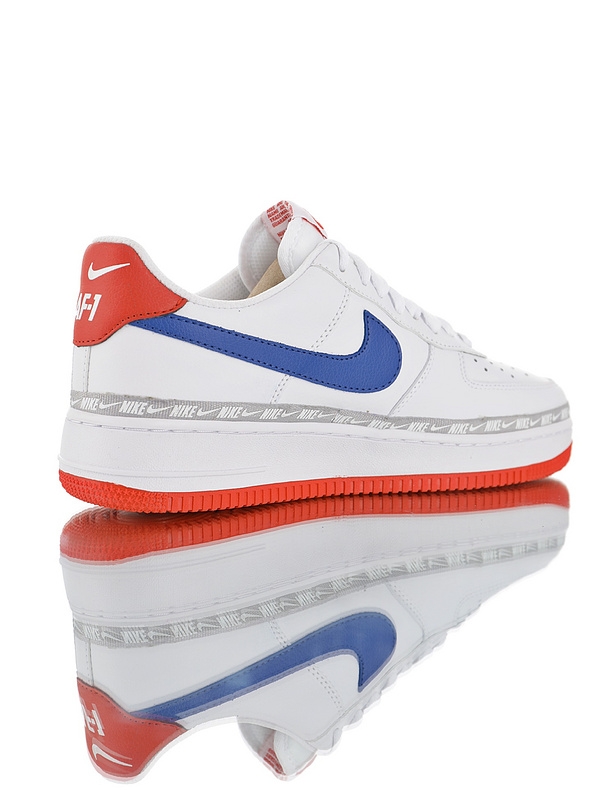 Nike Air Force 1 Low ' 07 "Overbranded White Royal Red" CD7739-100