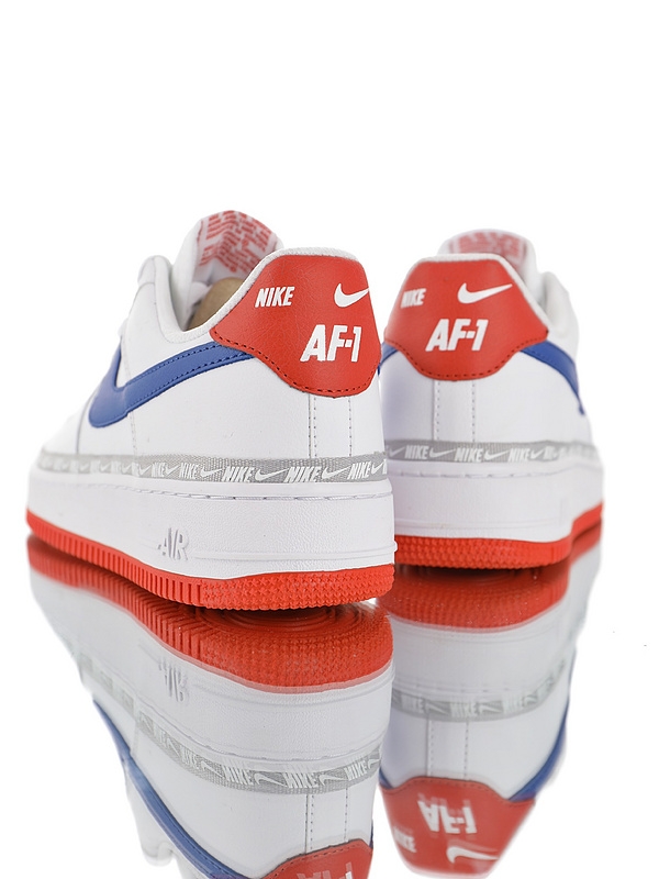 Nike Air Force 1 Low ' 07 "Overbranded White Royal Red" CD7739-100