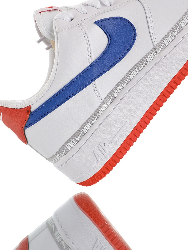 Nike Air Force 1 Low ' 07 "Overbranded White Royal Red" CD7739-100