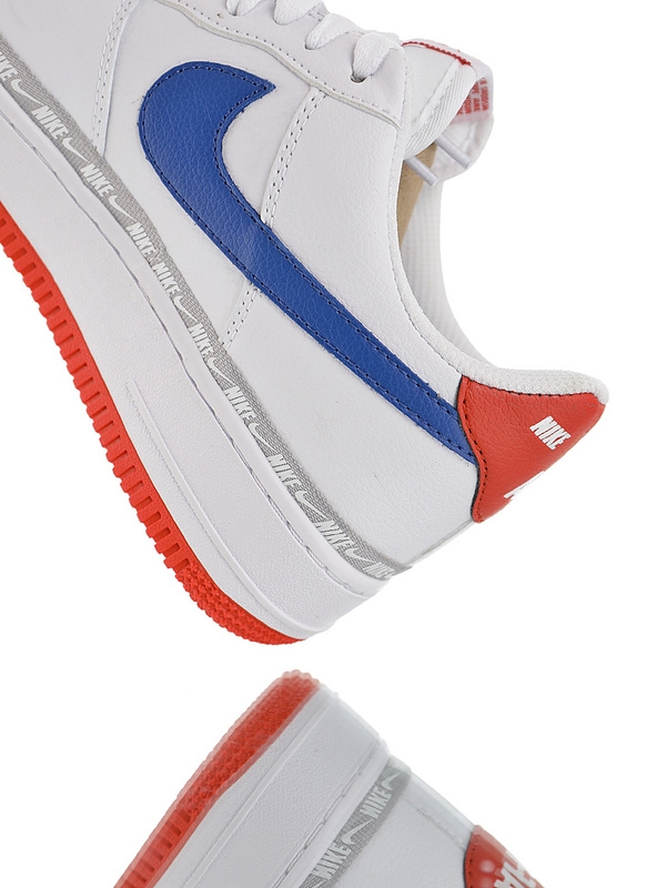 Nike Air Force 1 Low ' 07 "Overbranded White Royal Red" CD7739-100