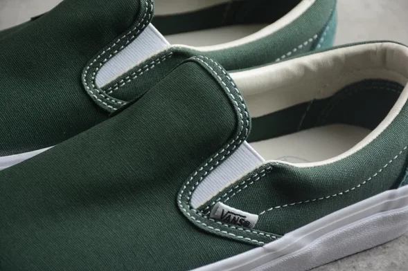 Adsum x Vans Vault OG Slip-On Dark Green VANSBESTFRIEND1 