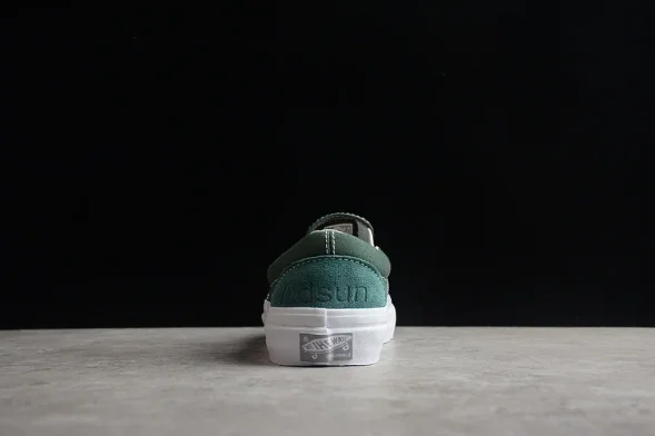 Adsum x Vans Vault OG Slip-On Dark Green VANSBESTFRIEND1 
