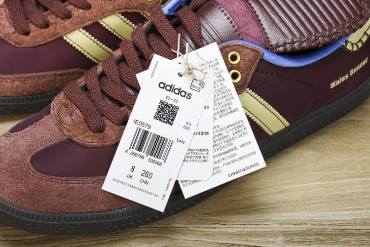  Adidas Wales Bonner Samba Vegan OG Pony Tonal IE0579