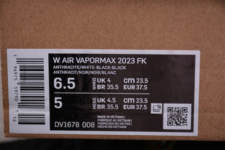  Nike Vapormax 2023 Flyknit DV1678-008