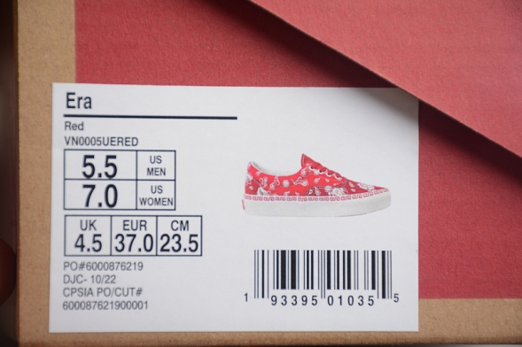 Vans Era Year Of The Rabbit VN0005UERED 