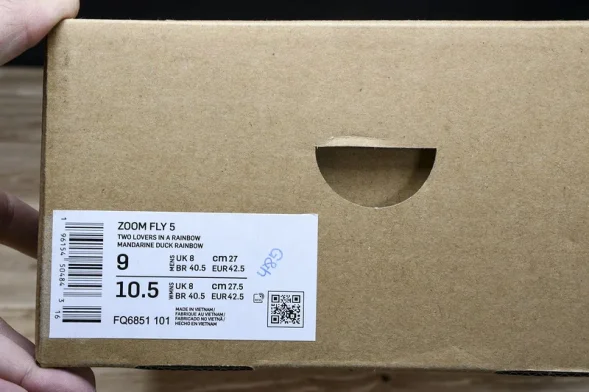 Nike Zoom Fly 5 Premium "White Multi-Color Gradient" FQ6851-101 