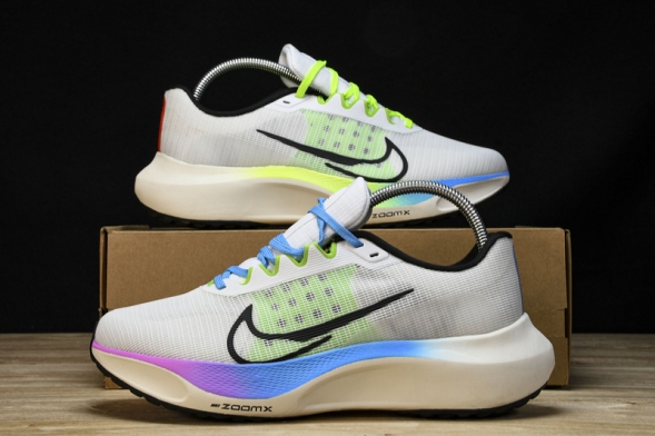 Nike Zoom Fly 5 Premium "White Multi-Color Gradient" FQ6851-101 
