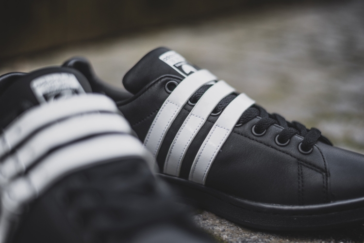 Adidas Originals Stan Smith Strap x Raf Simons “Core Black_Vintage White”