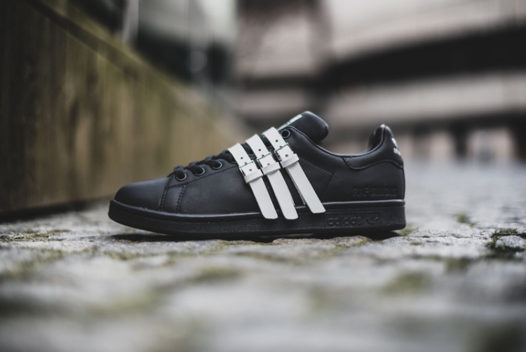 Adidas Originals Stan Smith Strap x Raf Simons “Core Black_Vintage White”