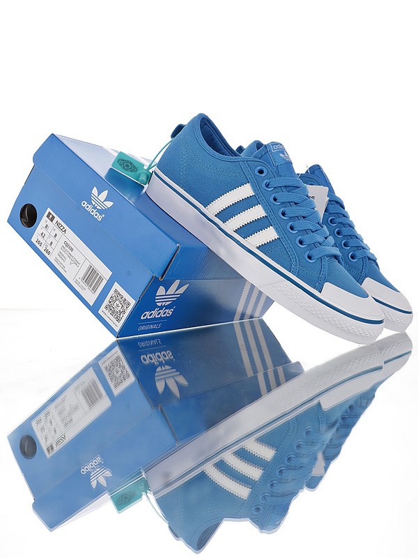 Adidas Nizza Low W Blue_White CQ2330 