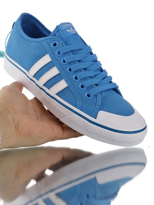 Adidas Nizza Low W Blue_White CQ2330 