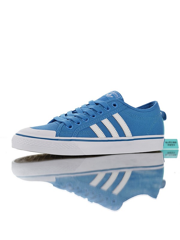 Adidas Nizza Low W Blue_White CQ2330 