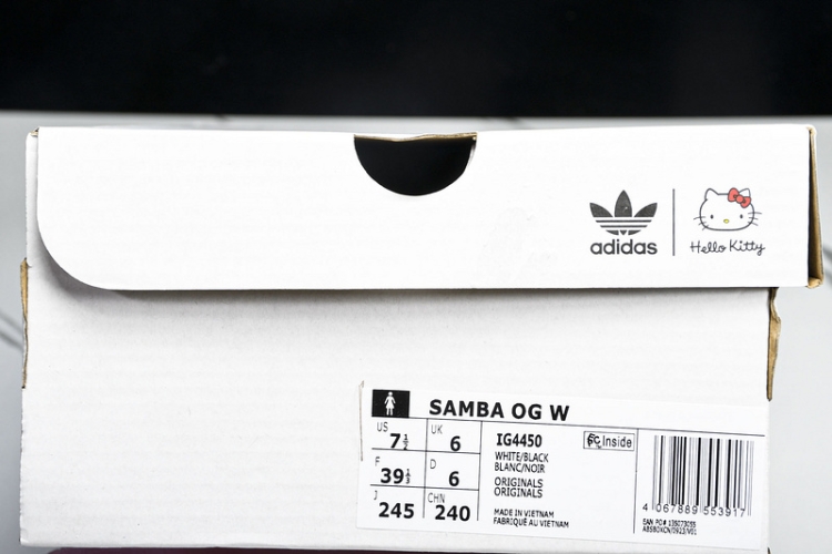 Adidas Samba Vegan OG x Hello Kitty IG4450